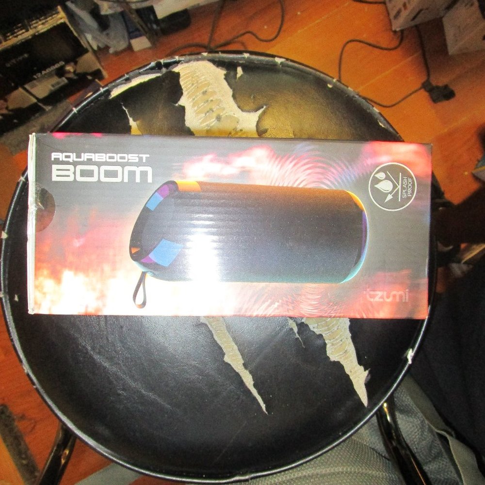 Tzumi Aquaboost Boom 5W Wireless Bluetooth Speaker Water Resistant